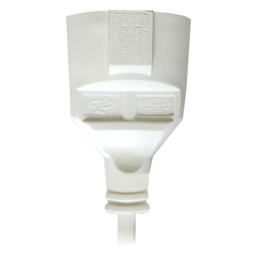 Extension Lead Schuko Silver Electronics 9215