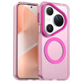 Funda con Magsafe para Huawei pura 80 ultra (rosa)