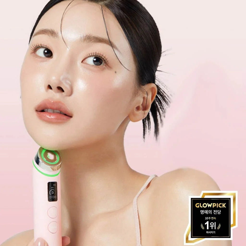 Medicube age-R Booster Pro – dispositivo facial 6 en 1 para efecto "glass skin" con tecnología de luminosidad real