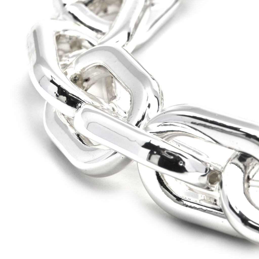 Pulsera acabado plata (palmira)