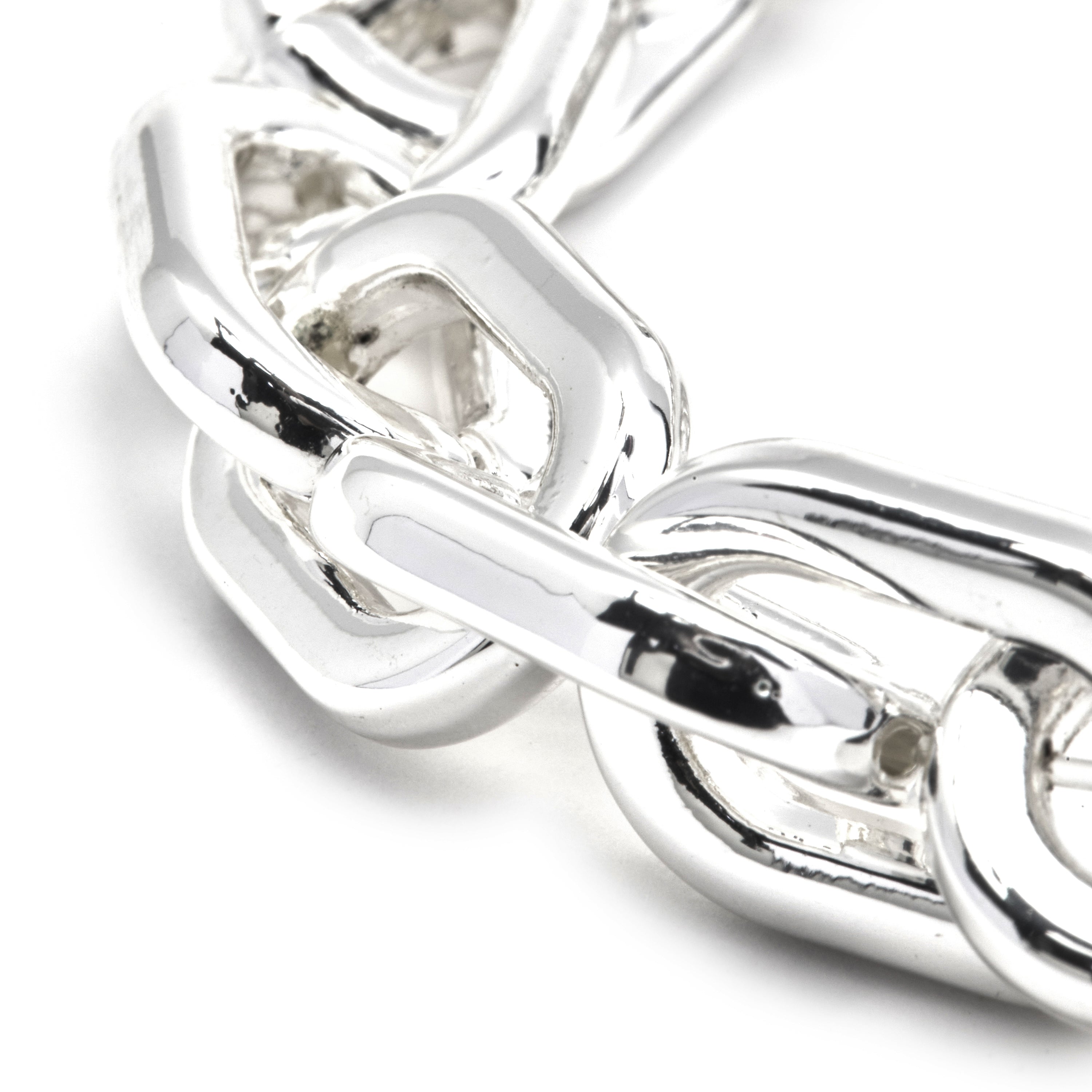 Pulsera acabado plata (palmira)