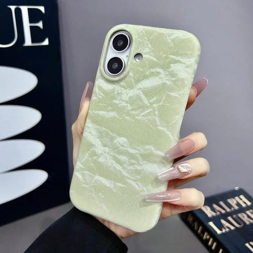 Funda de cuero aterciopelado para iPhone 12 Pro Max (verde)