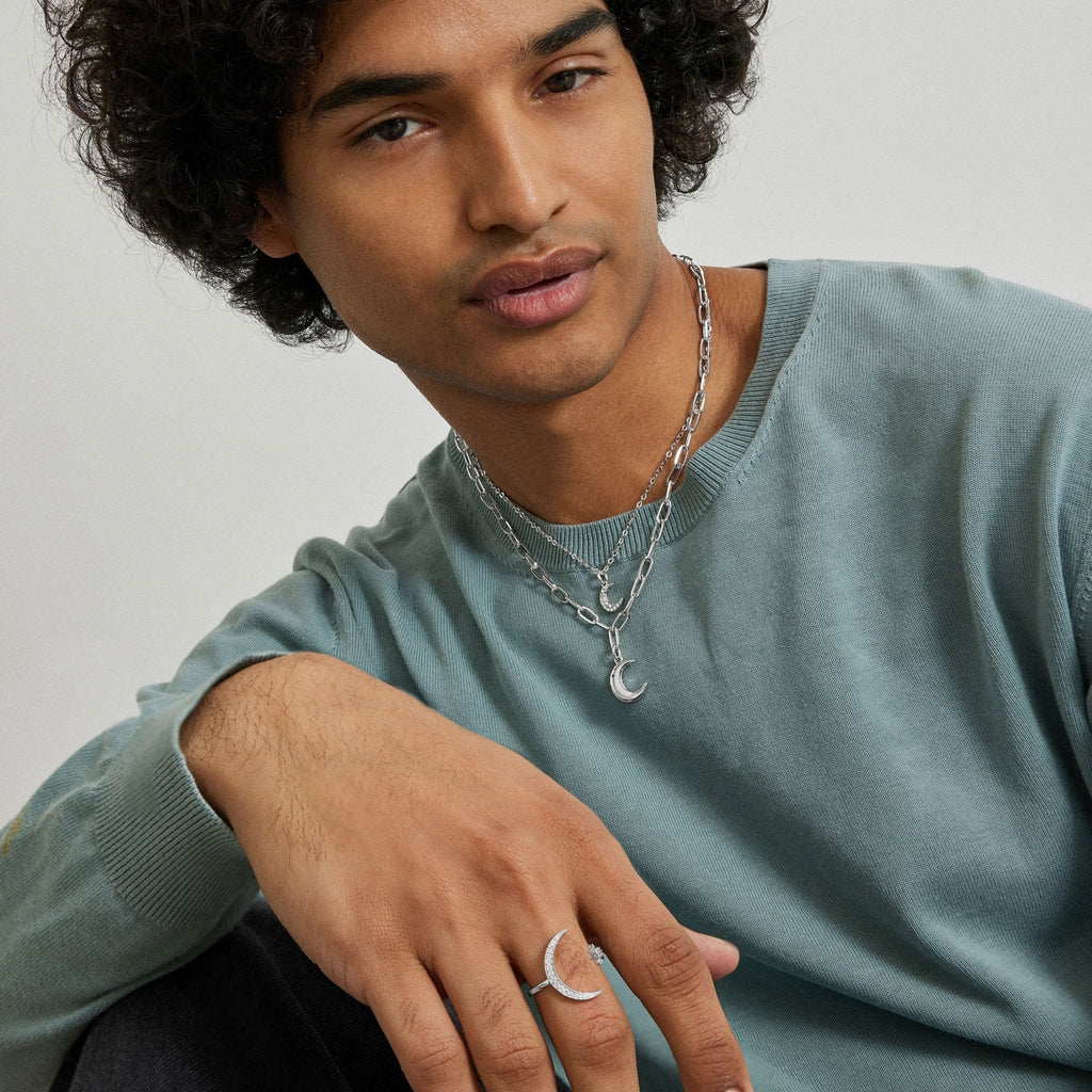 Collar acabado en rodio