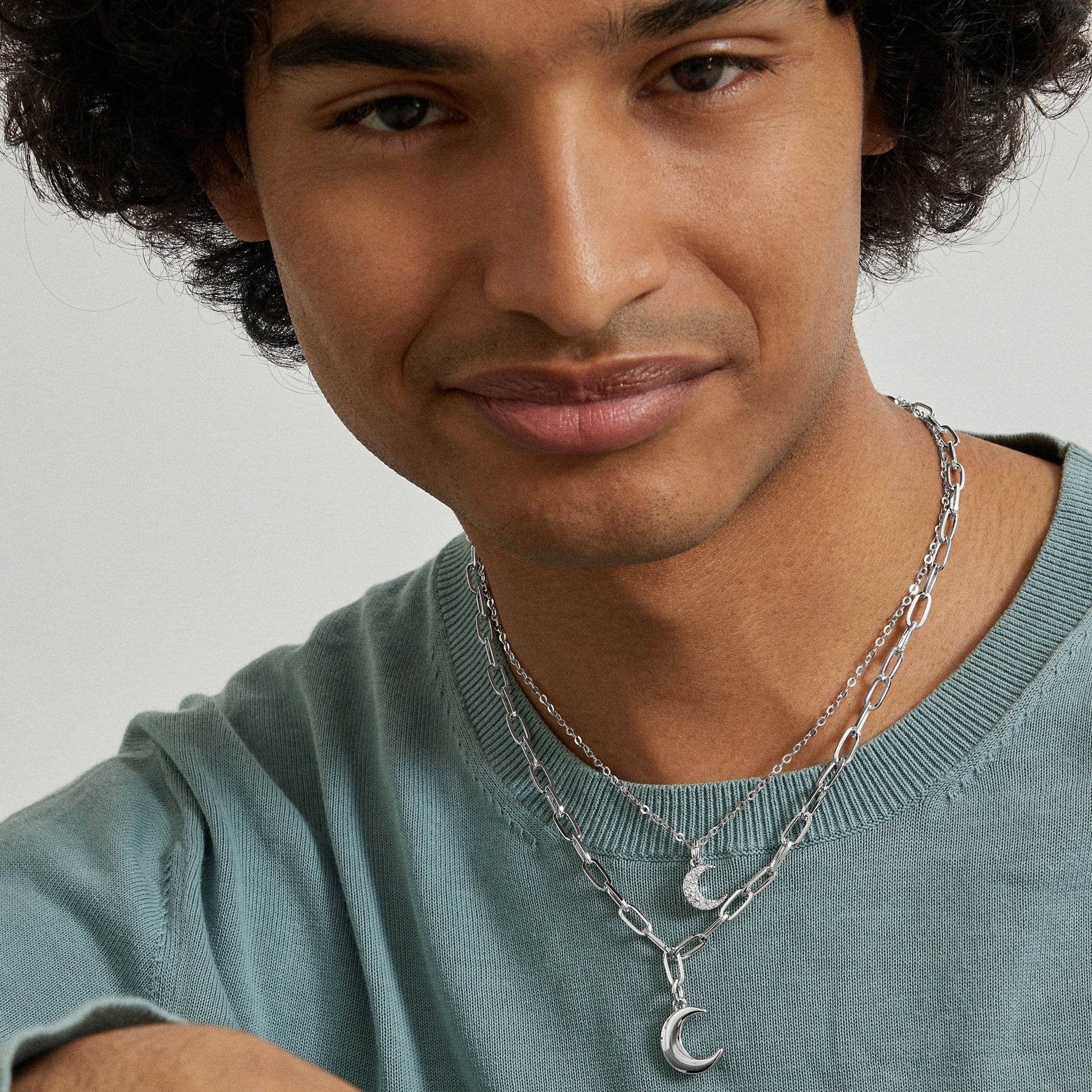 Collar acabado en rodio