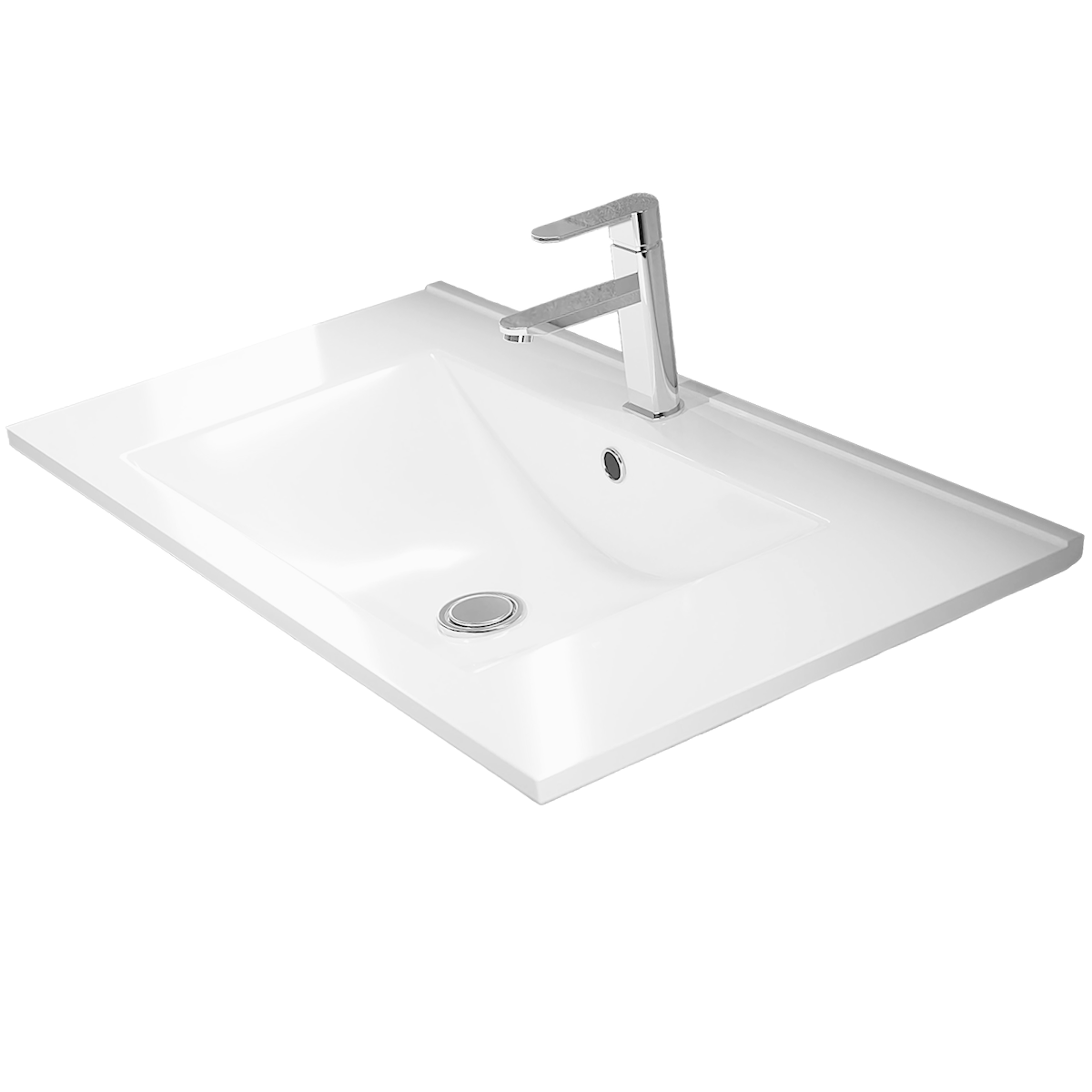 Conjunto completo de mueble de 3 cajones (roble ostippo)