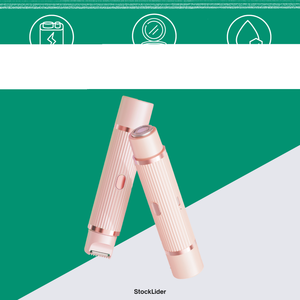 Depiladora de doble cabezal