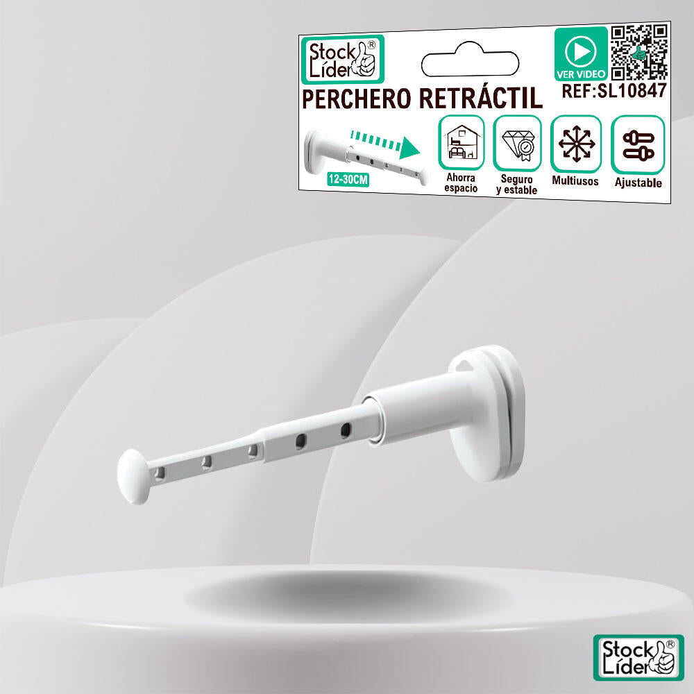 Perchero retráctil