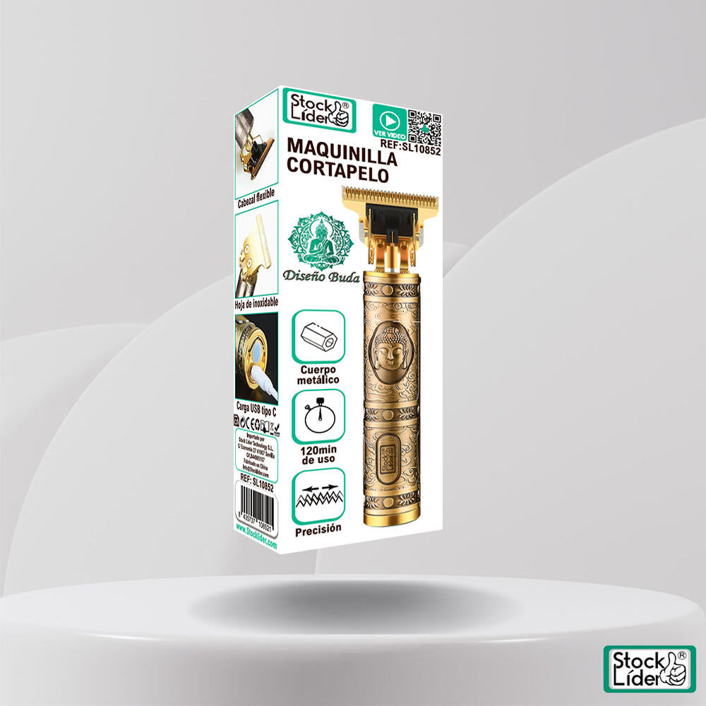 Maquinilla cortapelo (estilo Buda)
