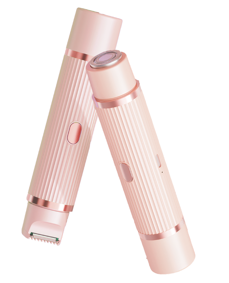 Depiladora de doble cabezal