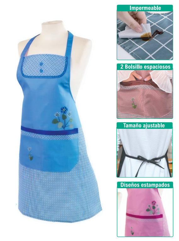 Delantal impermeable